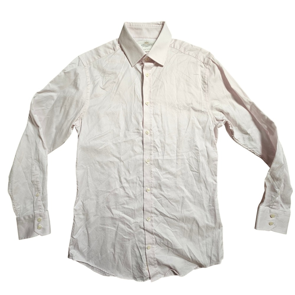 Hawes‎ & Curtis Extra Slim Fit Dress Shirt 15.5/34 Luxury 2 Ply 100s Cotton